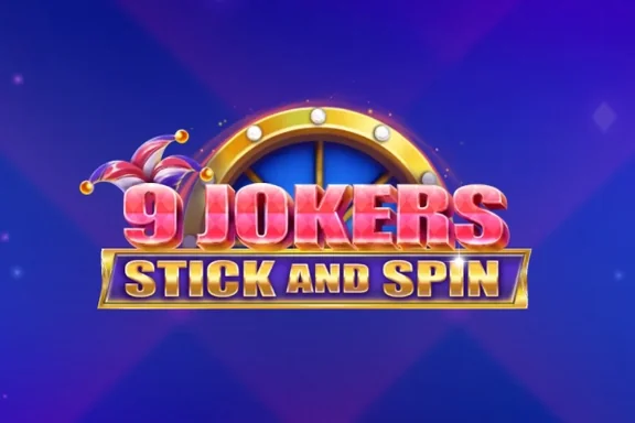 Capa do slot 9 Jokers Stick and Spin