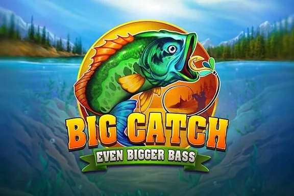 Capa do slot Big Catch Even Bigger Bass
